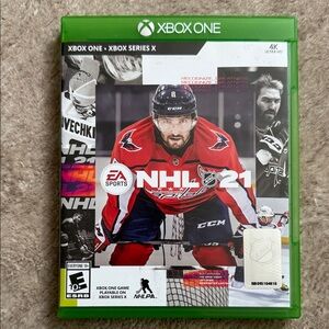 EA SPORTS NHL 21 Xbox One Game - Red